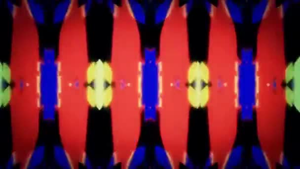 Animacja Sceny Świetlnej Tunelu Dla Tła Wideo Koncertowe Występy Wizualne — Wideo stockowe