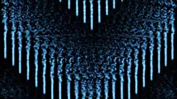 Néon Structures Lumière Flash Tunel Science Fiction Néon Haute Technologie — Video