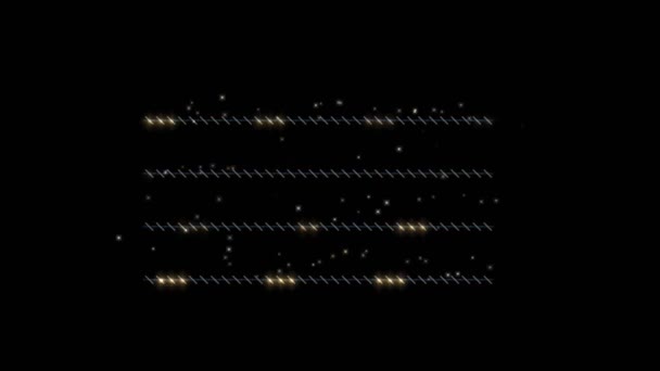 Pohybuje Abstraktním Futuristickém Neonovém Zářícím Tunelu Obrázek Pohybu Vykresluje Pozadí — Stock video