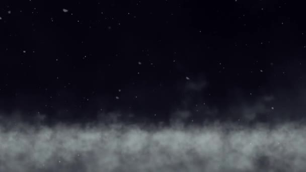 Абстрактный Полет Футуристическом Коридоре Треугольниками Бесшовный Цикл Фон Флуоресцентный Ультрафиолетовый — стоковое видео