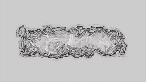 Abstract Vliegen Futuristische Gang Met Driehoeken Naadloze Loops Achtergrond Ultraviolet — Stockvideo