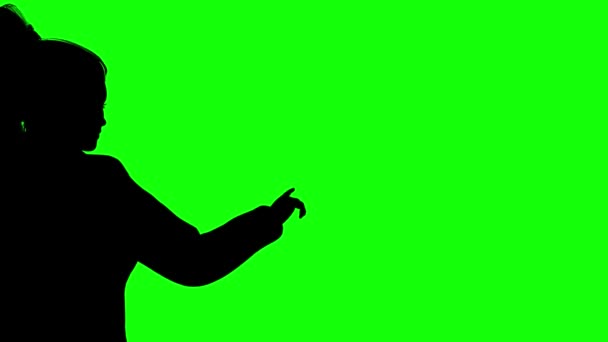Зелений Синій Неоновий Великі Дані Привіт Технології Інформаційного Потоку Блокчейн — стокове відео