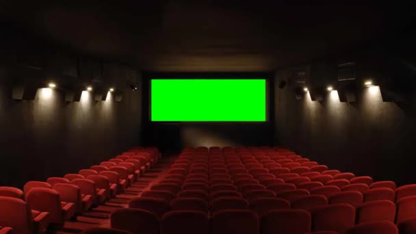 Chroma Key Green Screen Blasts Efek Vfx Untuk Penggunaan Produksi — Stok Video