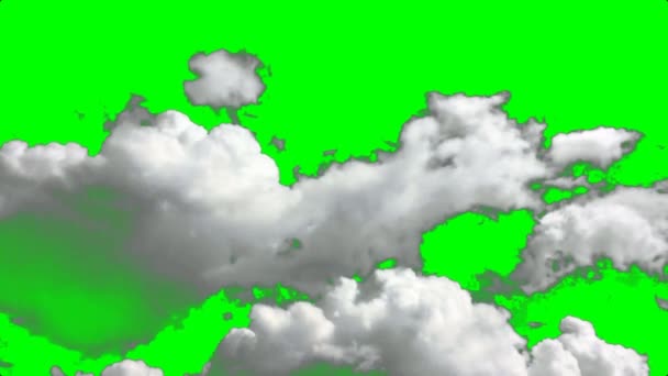 Chroma Key Green Screen Blasts Efekty Vfx Zastosowań Produkcyjnych — Wideo stockowe