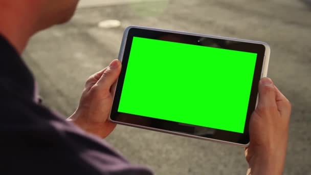 Hafif Dizgiler Canlandırma Yeşil Ekran Arkaplan Vfx — Stok video
