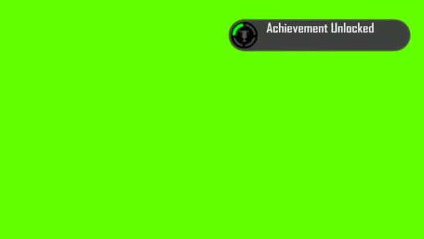 Luce Stringhe Animazione Verde Schermo Sfondo Vfx — Video Stock