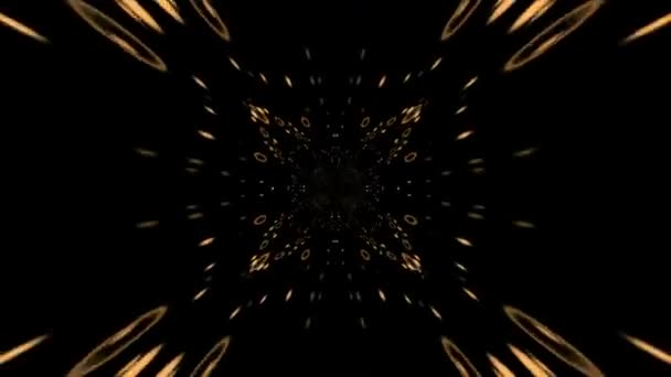 Kaleidoszkóp Szekvenciák Kivonata Mozgókép Háttér — Stock videók