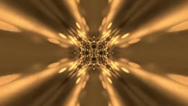 Abstrak Dari Pola Urutan Kaleidoskop Latar Belakang Grafis Gerak — Stok Video