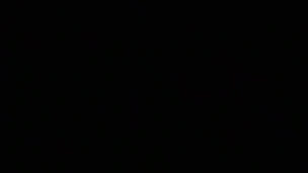 Niesamowita Pętla Lśniącym Złotym Kokonem Który Rytmicznie Przekształca Promieniuje Promieniami — Wideo stockowe
