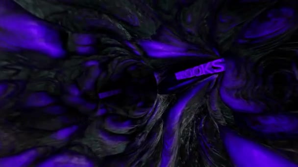 Stars Glittering Black Fabric Full Motion Background Video Art Loop — Stock Video