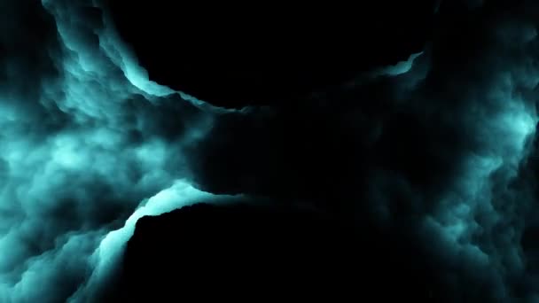 シームレスな流れで抽象的で魅惑的なネオンVjループ — ストック動画