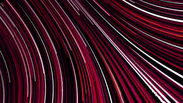 Abstract Mesmerizing Neon Loop Seamless Flow — Stock Video