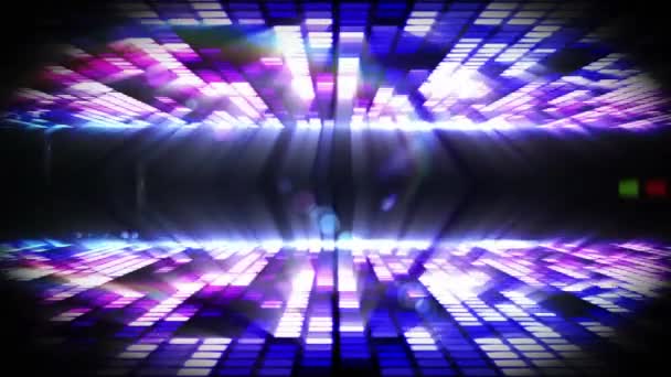 Abstract Mesmerizing Neon Loop Seamless Flow — Stock Video