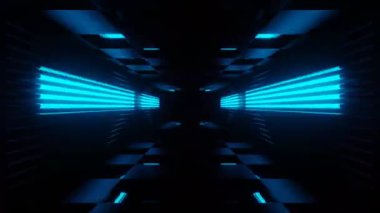 VJ LOOP NEON Hipnotik Tünel Soyut Arkaplan Görüntü Çizgileri Modeli 4k Ekran Koruyucu