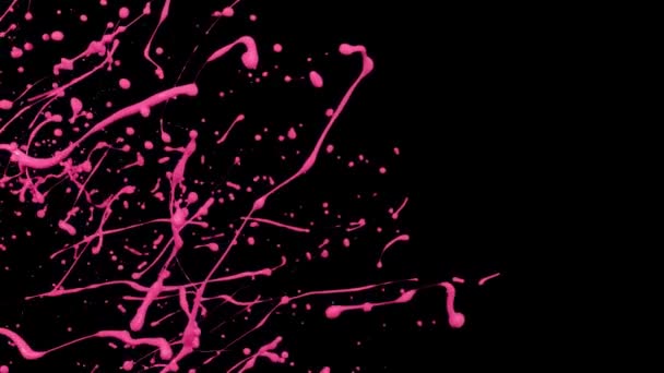 Loop Neon Hypnotische Tunnel Abstract Achtergrond Video Lijnen Patroon Screensaver — Stockvideo