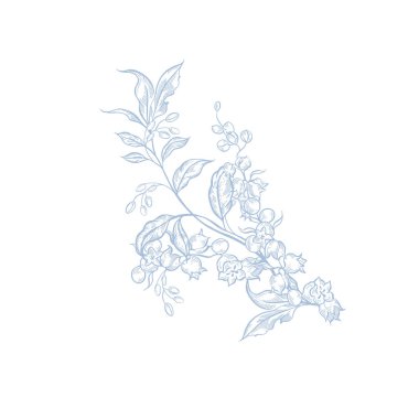 Çiçekli düğün buketi. Görüntü