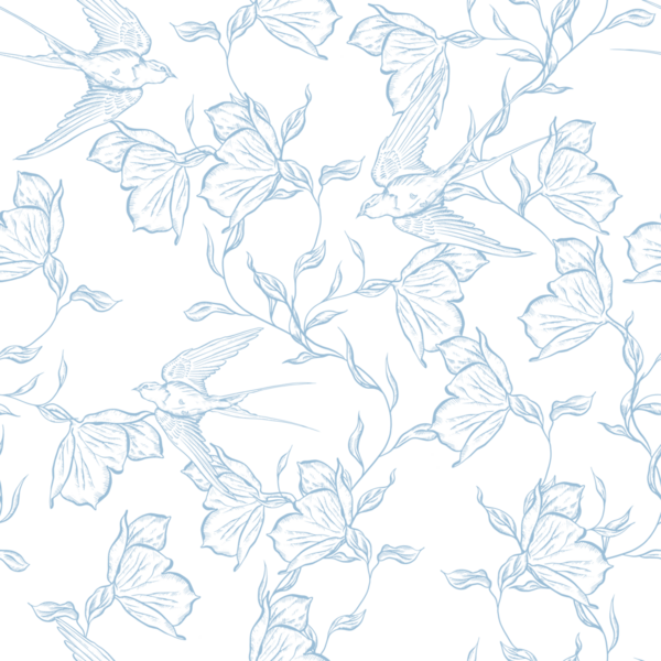 Çiçeklerle çizimsiz desen. Görüntü