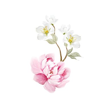 Çiçekli Chinoiserie çiçeği. Görüntü