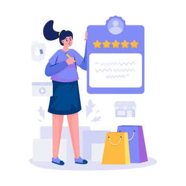 Derecelendirme yorumu illüstrasyonu bırakılıyor