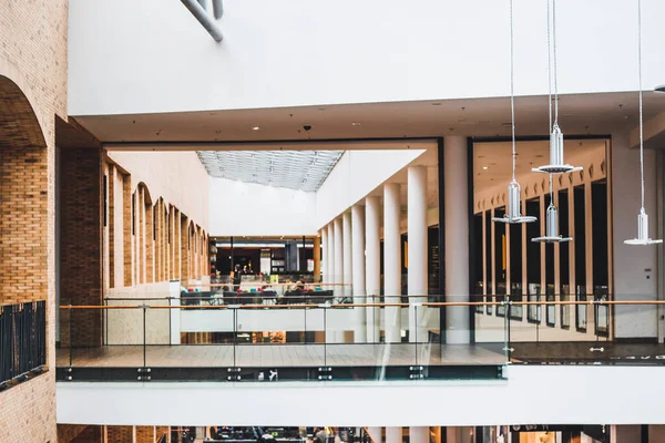 fragments of the interior of the shopping center