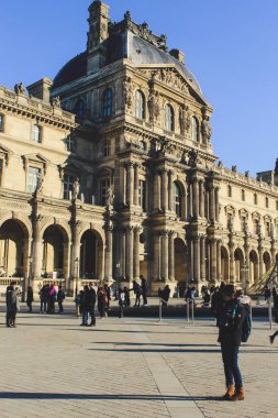 Paris, france Louvre Müzesi.