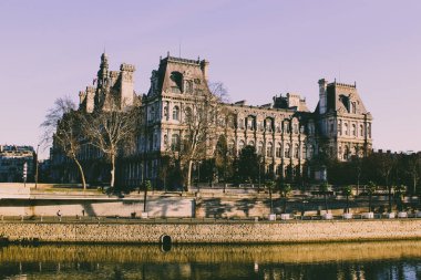 Morning Paris. Sunrise. Architecture. France