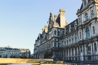 Morning Paris. Sunrise. Architecture. France