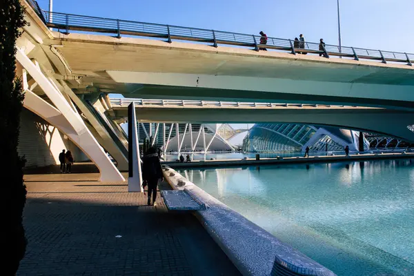 VALENCIA, SPAIN - December 27, 2018: City of arts and sciences, Valencia, Spain.