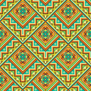 Vektör soyut yama deseni. Mozaik fayans arkaplanı