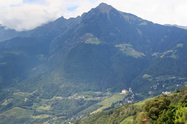 Panorama Berg Mutspitze Boven Tirol Zuid Tirol Italië — Stockfoto