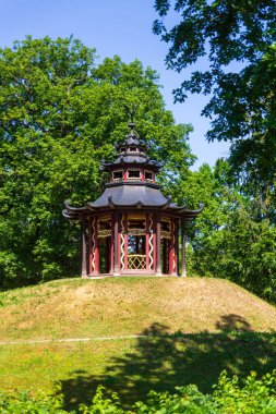 Hill Schneckenberg ve Çin Pavyonu Almanya 'nın Bayreuth kentindeki Hermitage Müzesinde (Eremitage) park halindedir.
