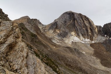 Texel Grubu 'ndaki Dağ Panoraması, Güney Tyrol, İtalya