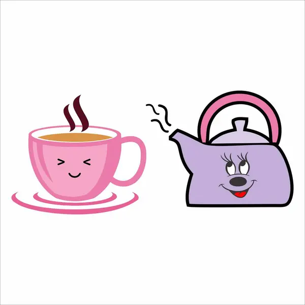 Mutfak gereçleri, mutfak gereçleri ve fırın malzemeleri. Vektör illüstrasyonu.