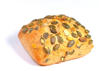 Yakın planda tahıl ruloları