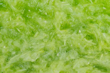 Salatalık gibi rendelenmiş bahçe salatalığı.