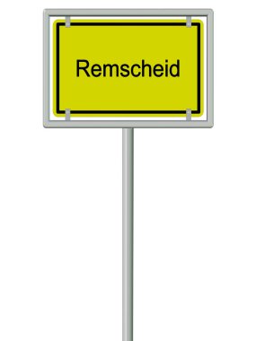 Potsdam, kasaba tabelası.