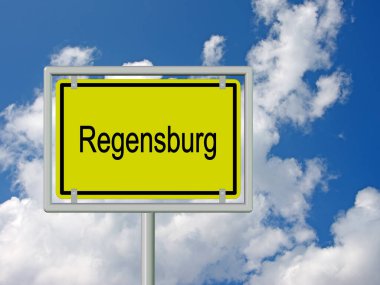 Potsdam, kasaba tabelası.