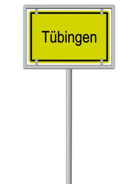 Tbingen, kasaba tabelası.