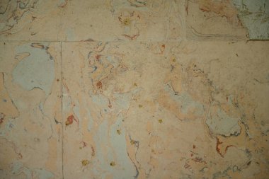 Farklı boyutlardaki sarı taş duvarın dokusunu. Yüksek kalite fotoğraf