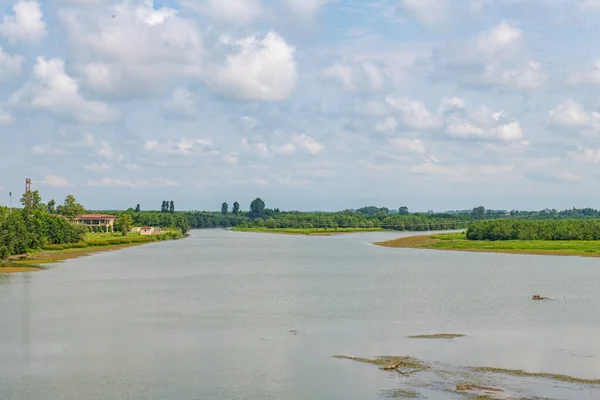 Річка Інгурі Впадає Чорне Море Фотографія Високої Якості — стокове фото