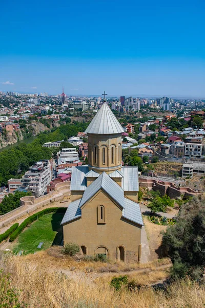 Старый Храм Городе Тбилиси Высокое Качество Фото — стоковое фото