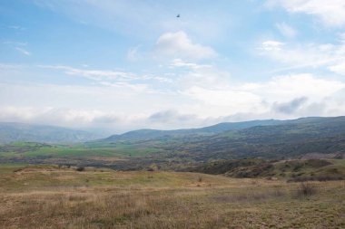 Azerbaycan 'da doğanın güzel manzaraları. Yüksek kalite fotoğraf