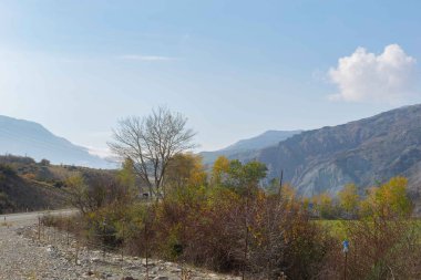 Azerbaycan 'da doğanın güzel manzaraları. Yüksek kalite fotoğraf