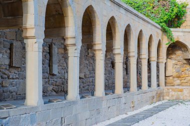 Icheri Sheher şehrin en eski parçası ve simgesidir. Yüksek kalite fotoğraf