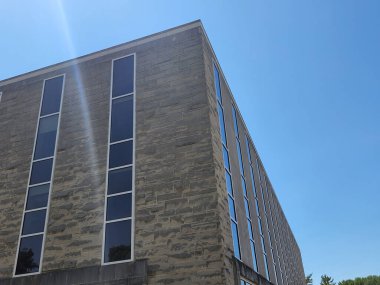 Indiana University College Campus Brick Building Kokomo Closeup