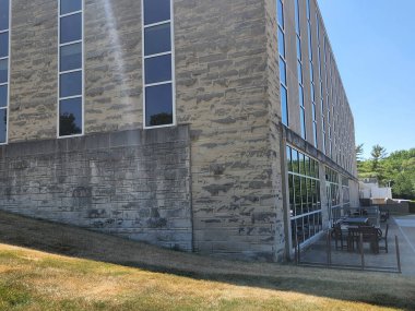 Indiana University College Campus Brick Building Kokomo Closeup