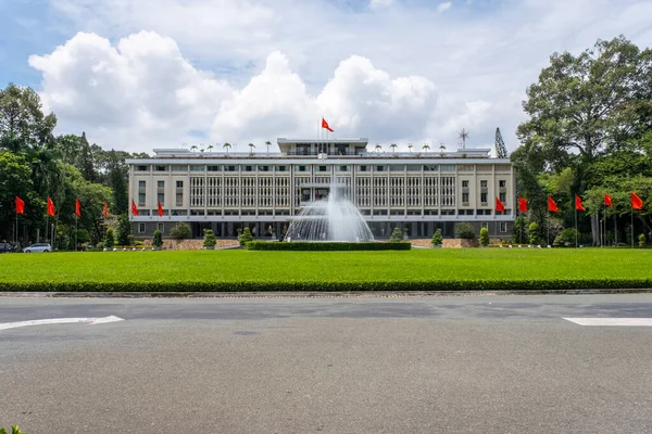 Chi Minh Vietnam Octubre 2022 Palacio Independencia Ciudad Chi Minh — Foto de Stock
