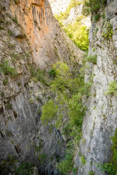 Canyon Sapadere Nas Montanhas Taurus Perto Alanya Turquia Foto Alta — Fotografia de Stock