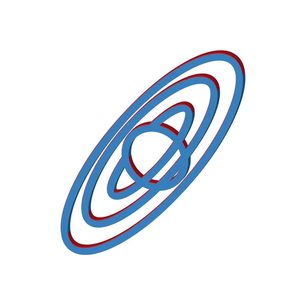 Ilustração Vetor Gráfico Ícone Astronomia — Vetor de Stock