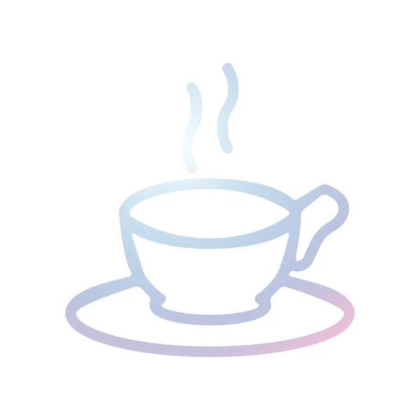 Ілюстрація Векторна Графіка Шаблону Значка Кафе — стоковий вектор